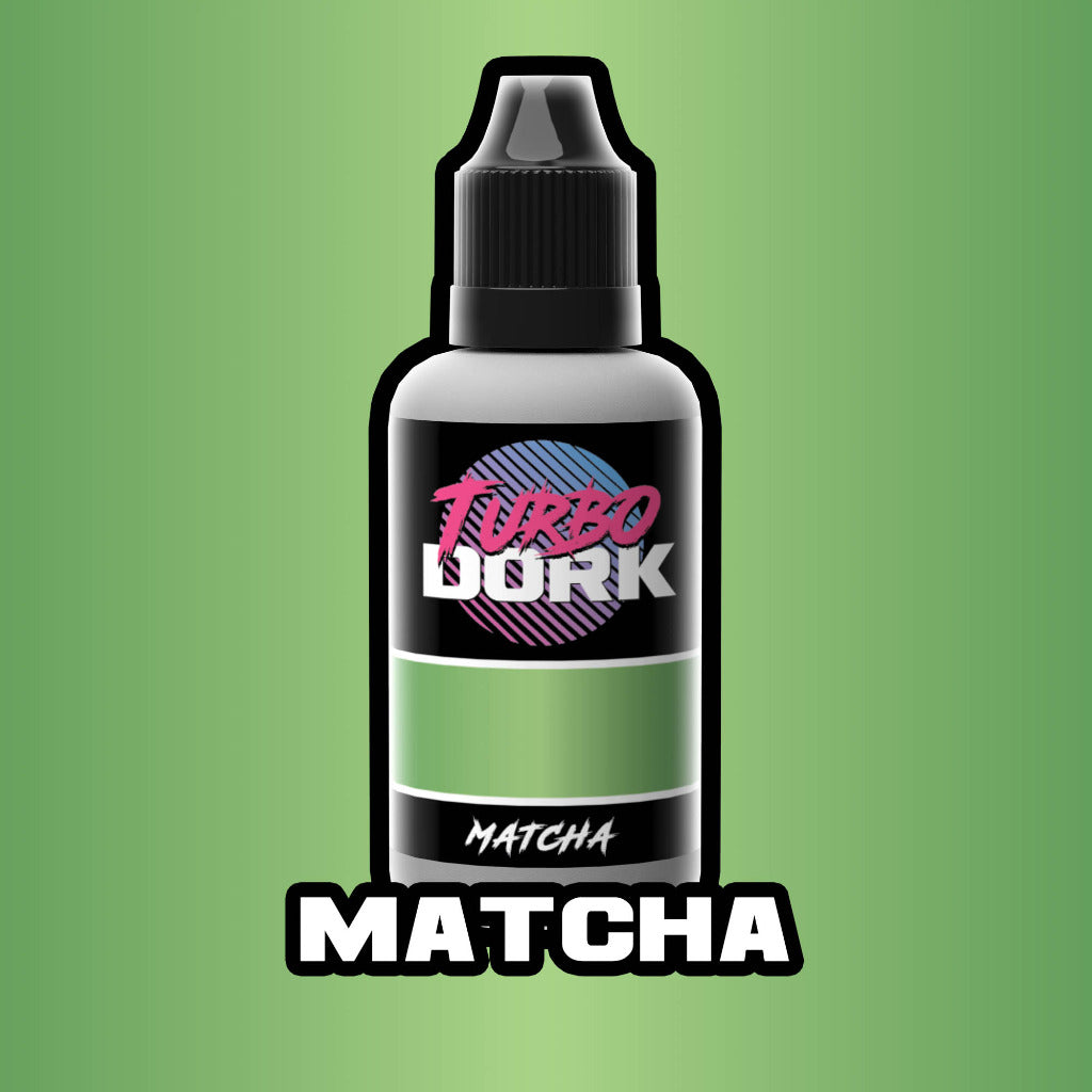 Turbo Dork Metallic Paint Matcha | Grognard Games