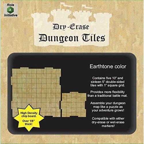 Dry Erase Dungeon Tiles | Grognard Games