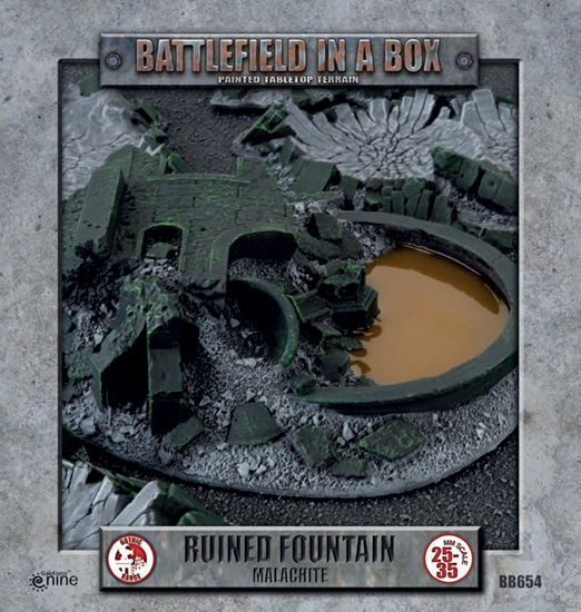 BB654 Malachite - Ruined Fountain | Grognard Games