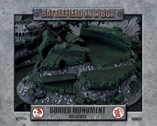 BB655 Malachite - Buried Monument | Grognard Games