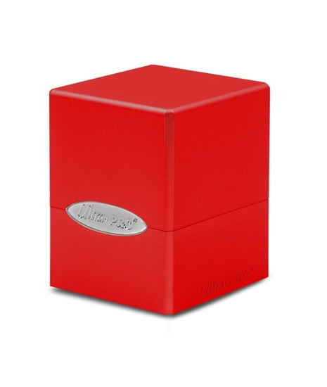 Ultra Pro Satin Cube Apple Red | Grognard Games