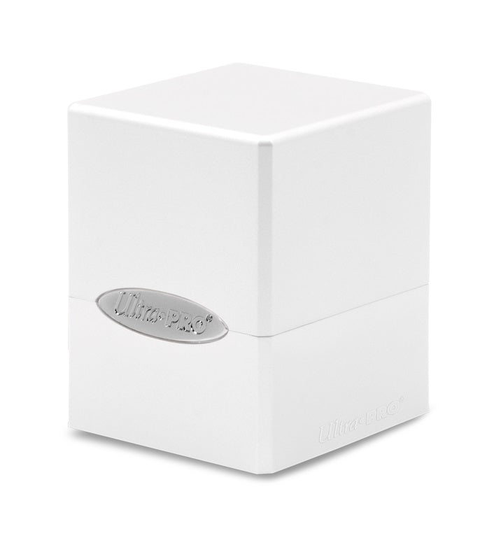 Ultra Pro Satin Cube Arctic White | Grognard Games