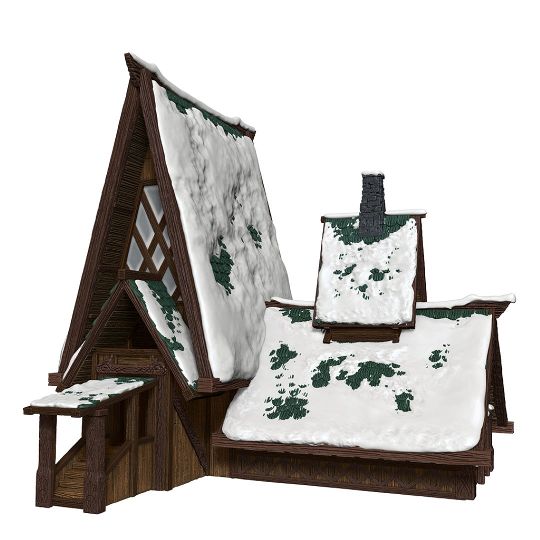 WizKids 960486 Icewind Dale Papercraft Set The Lodge | Grognard Games