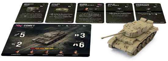 World of Tanks Miniature Game Comet | Grognard Games