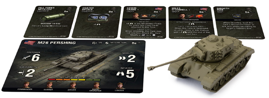 World of Tanks Miniature Game M26 Pershing | Grognard Games