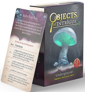 Objects of Intrigue Underground Random Encounter Deck | Grognard Games