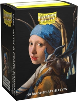 Dragon Shield Art: Girl with the Pearl Earring | Grognard Games