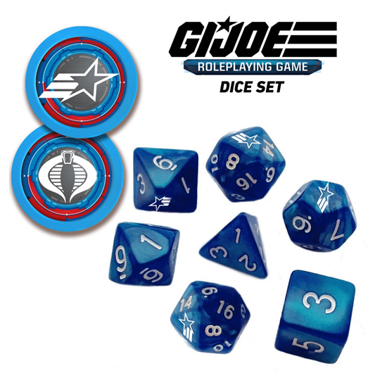 G.I. Joe RPG Dice Set | Grognard Games