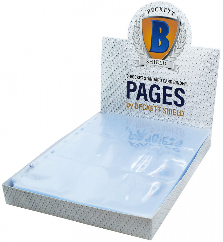 Beckett Shield Pages 9-Pocket | Grognard Games
