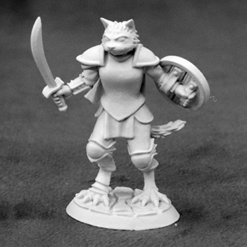 Legends 03928 Steelclaw Catfolk Paladin | Grognard Games