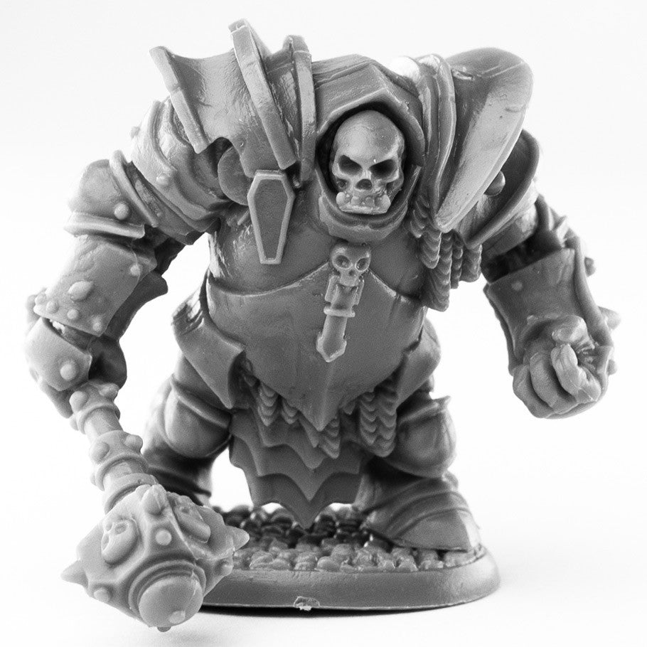 Reaper Bones: Black 44011 Maggotcrown Ogre Juggernaut | Grognard Games