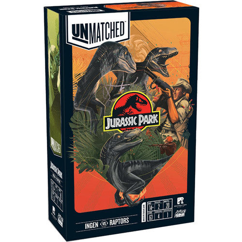 Unmatched: Jurassic Park - InGen vs Raptors | Grognard Games