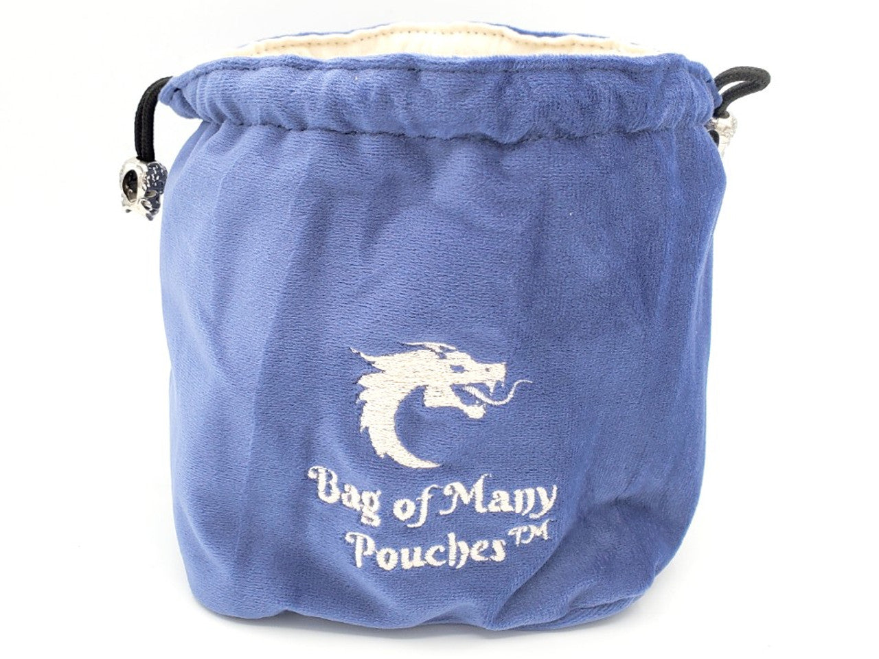 Old School Dice and Accessories Bag of Many Pouches - Royal Blue | Grognard Games