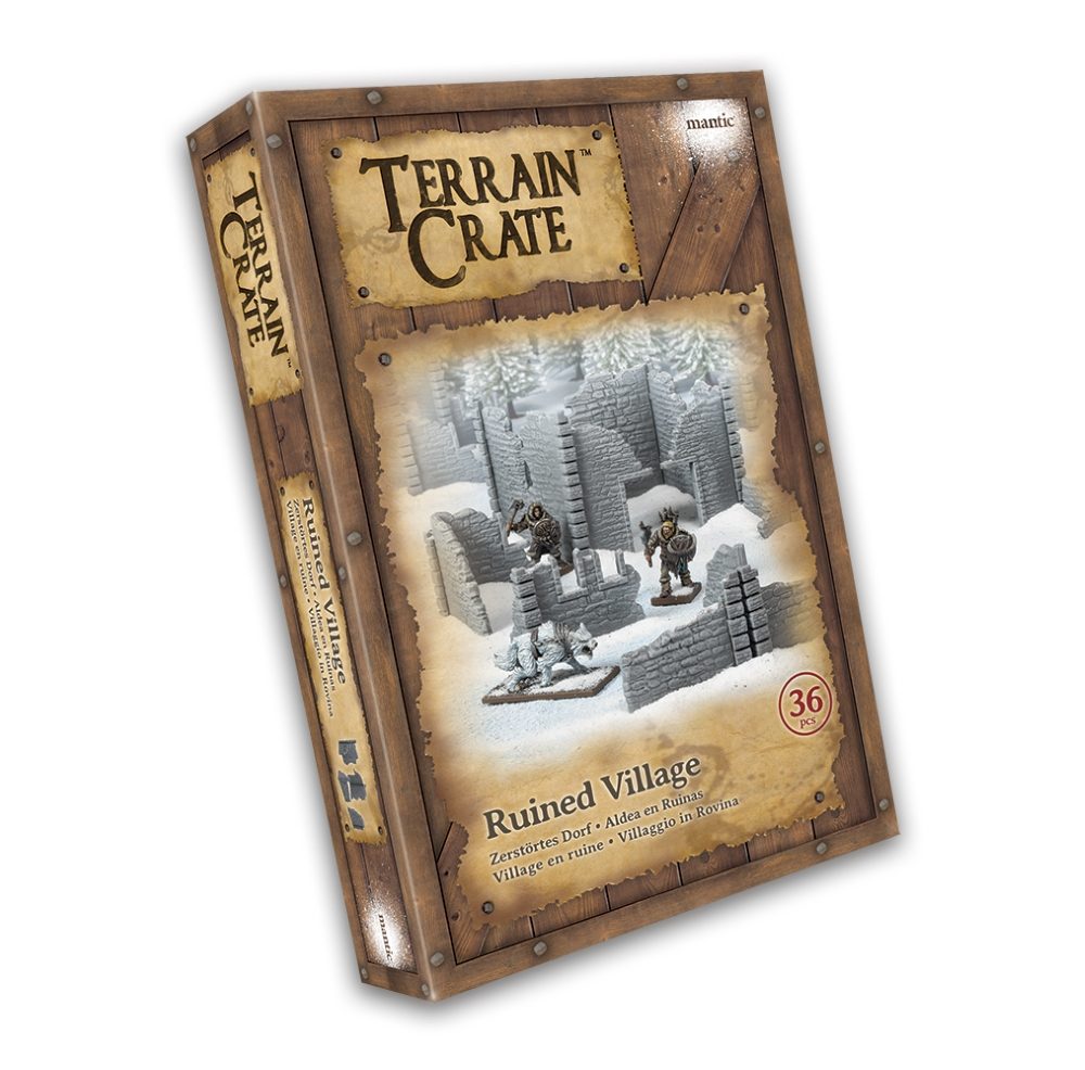 Terrain Crate Ruined Village | Grognard Games