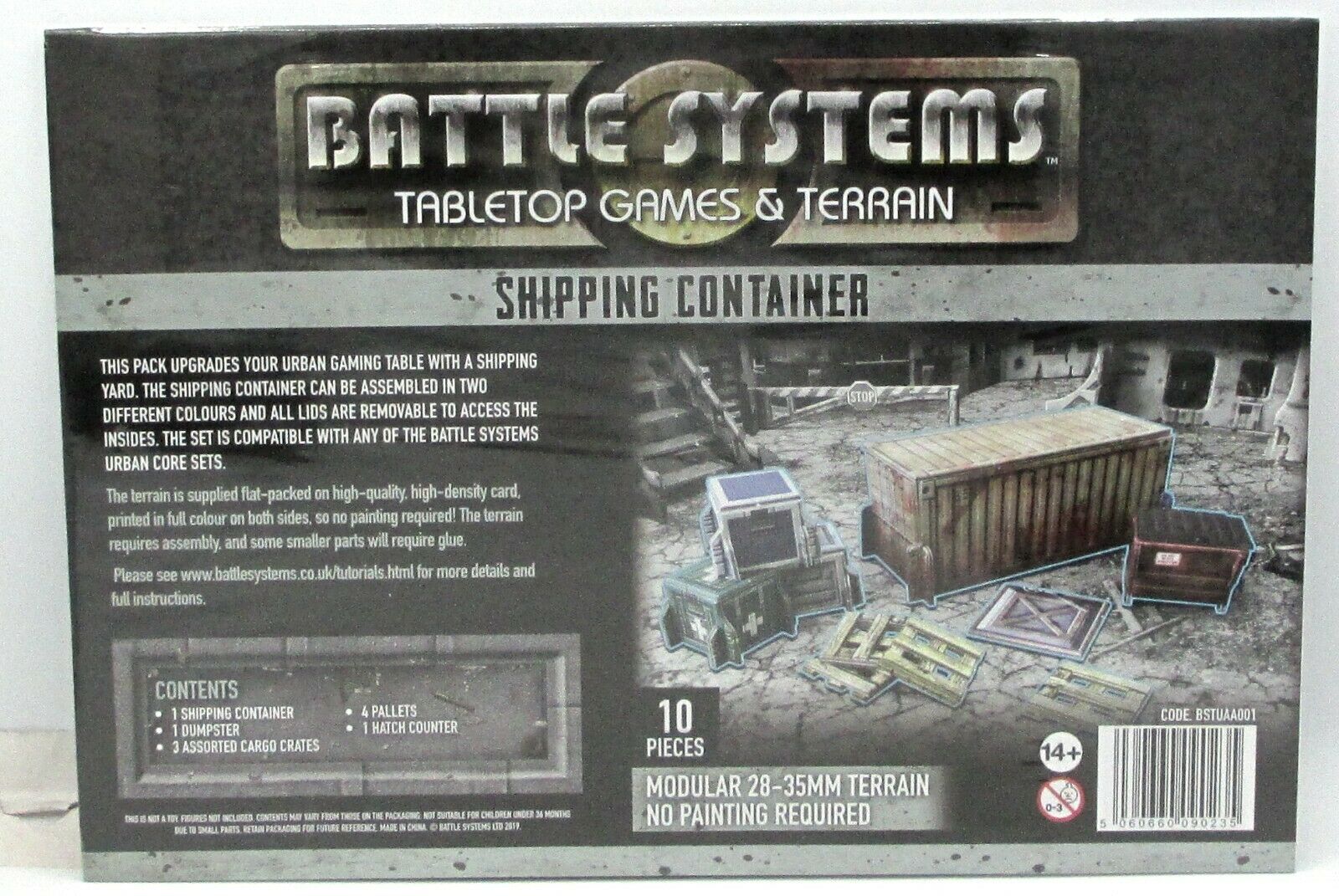 Battle Systems: Shipping container | Grognard Games