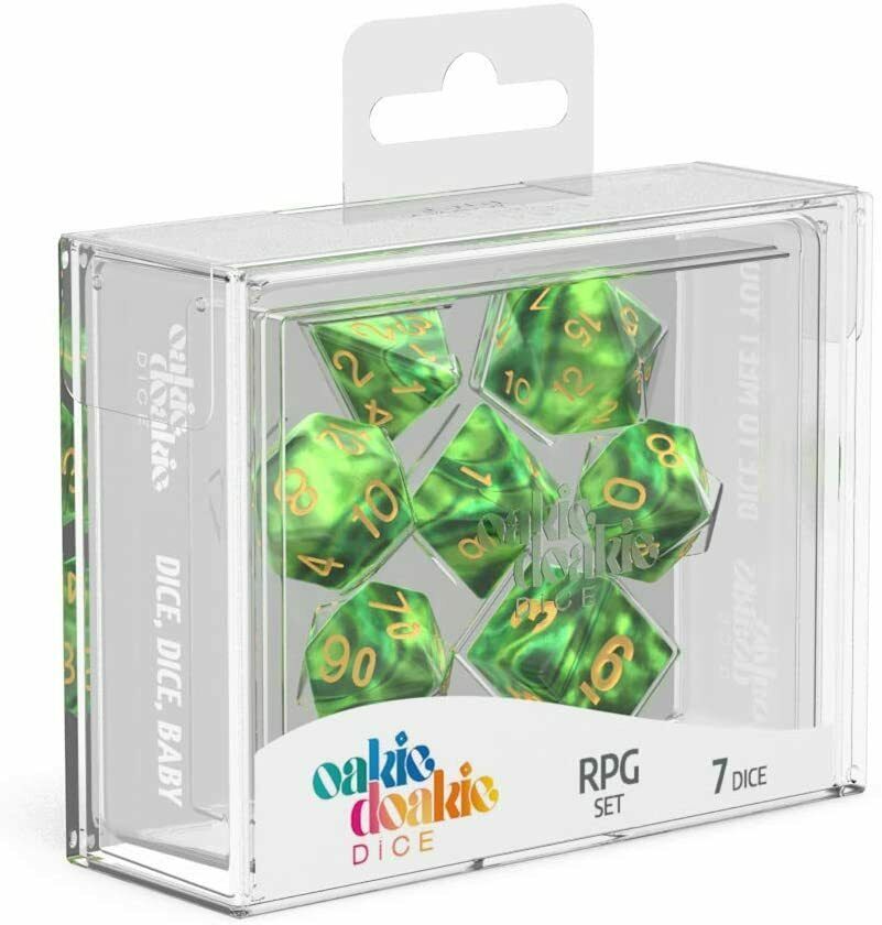 Gemidice Twilight Jungle Dice RPG Set | Grognard Games
