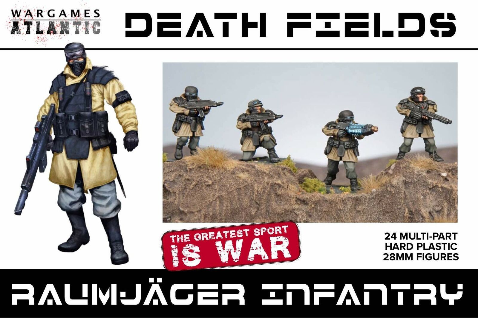 Death Fields - Raumjäger Infantry | Grognard Games