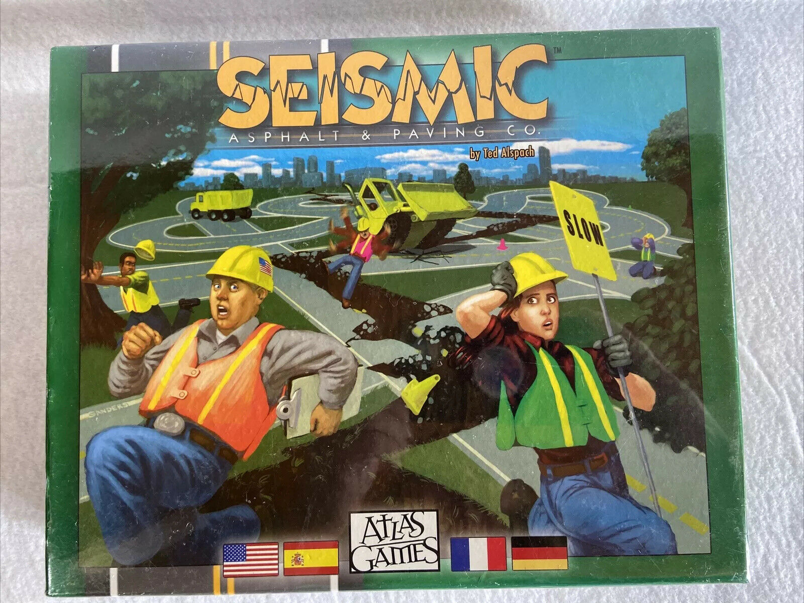 Seismic Asphalt & Paving Co. | Grognard Games