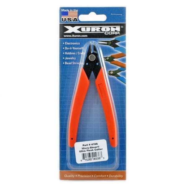 Xuron Micro-shear ultra flush cutter 410A | Grognard Games