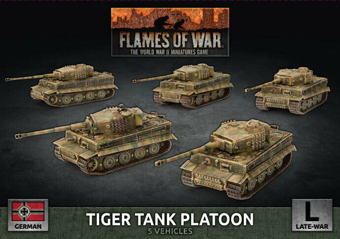 Tiger Heavy Tank platoon | Grognard Games