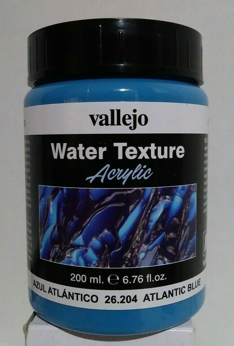 26.204 Acrylic Water Texture 200 ml Atlantic Blue | Grognard Games