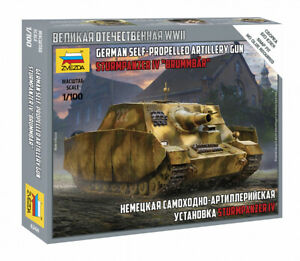 Zvezda 1/100 Sturmpanzer IV "Brummbar" German Self-Propelled Artillery Gun | Grognard Games