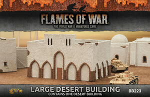 BB223 Large Desert Building | Grognard Games