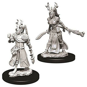 WizKids 737019 NMM Female Human Druid | Grognard Games