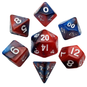 MDG 412 Red/Blue with White Mini | Grognard Games