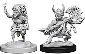 WizKids 733875 Halfling Fighter Female | Grognard Games