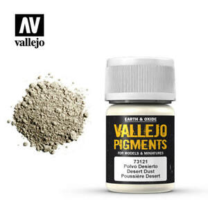 Vallejo Pigments Earth And Oxide Desert Dust 73.121 | Grognard Games