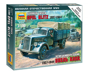 Zvezda 1/100 Opel Blitz German Truck 1937-1944 | Grognard Games