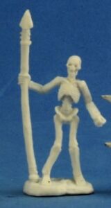 Bones 77244 Skeleton Warrior Spearmen (3) | Grognard Games