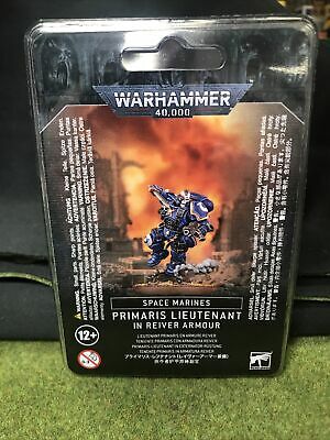 Warhammer 40K Primaris Lieutenant in Reiver Armour | Grognard Games