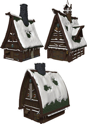 WizKids 960233 Icewind Dale Papercraft Set Ten Towns | Grognard Games