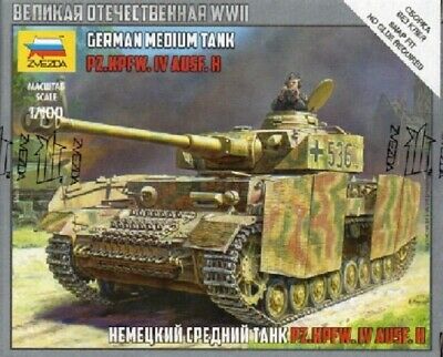 Zvezda 1/100 Pz.Kpfw. IV Ausf. H German Medium Tank | Grognard Games