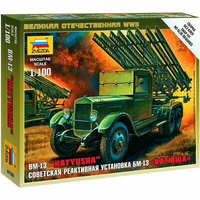 Zvezda 1/100 BM-13 "Katyusha" Stalin's Organ | Grognard Games