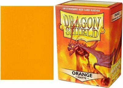 Dragon Shield Matte Orange | Grognard Games