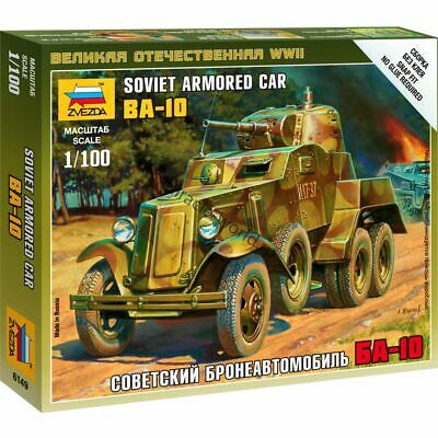 Zvezda 1/100 BA-10 Soviet Armored Car | Grognard Games