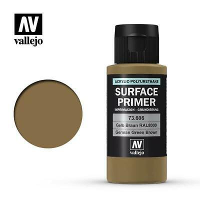 73.606 German Green Brown Vallejo Surface Primer 60ml | Grognard Games