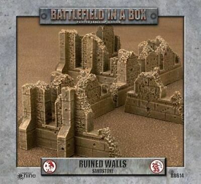 BB614 Ruined Wall (Sandstone) | Grognard Games