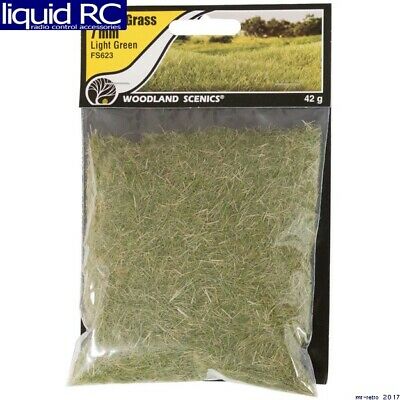 Woodland Scenics Static Grass 7mm light green | Grognard Games