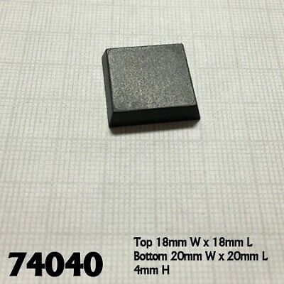 Base Boss 74040 20mm square Familiar Bases | Grognard Games