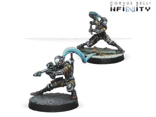 Infinity Ninjas w/Multi-sniper and hacker | Grognard Games