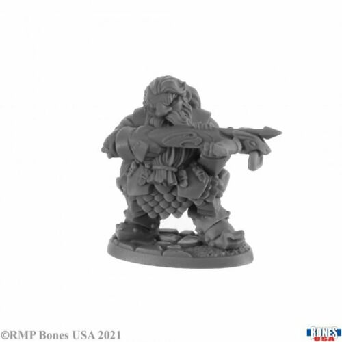 Bones 30010 Berg Ironthorn, Dwarf Crossbowman | Grognard Games