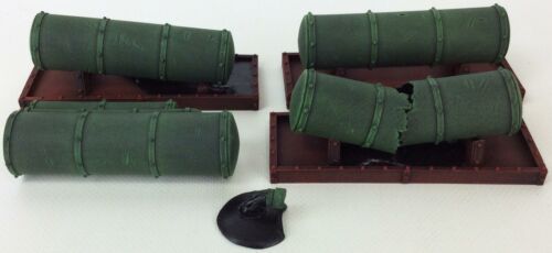 BB577 Gothic Industrial - Storage Tanks (OOP Green) | Grognard Games