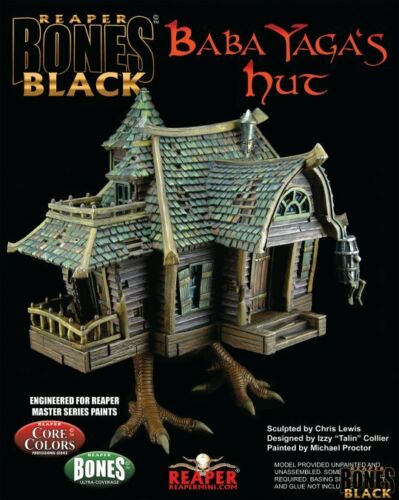 Bones 44130  Black Baba Yaga's Hut | Grognard Games