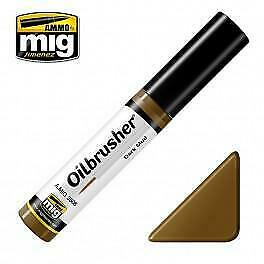 AMMO Oil Brush Dark Mud | Grognard Games