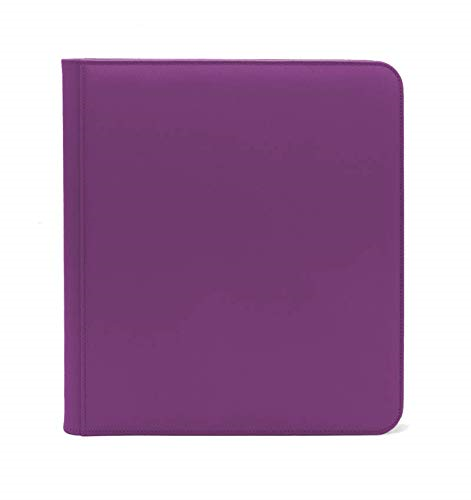 Dex Zip Binder 4-pocket Purple | Grognard Games