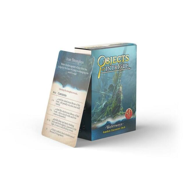 Objects of Intrigue Waterways Random Encounter Deck | Grognard Games